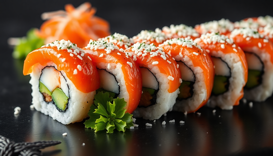the perfect looking sushi roll