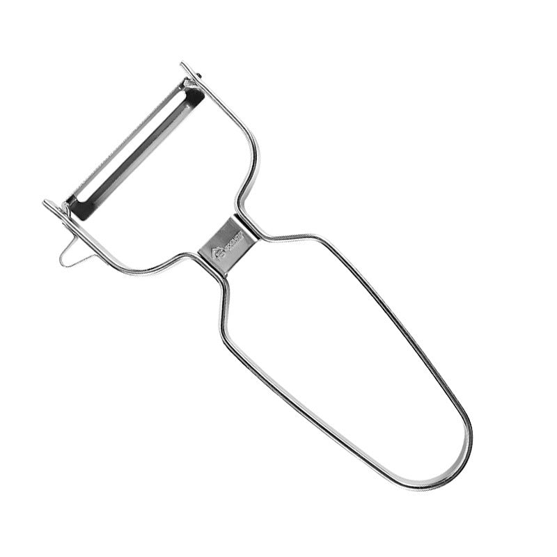 Wide-Mouth Stainless Steel Vegetable & Fruit Peeler