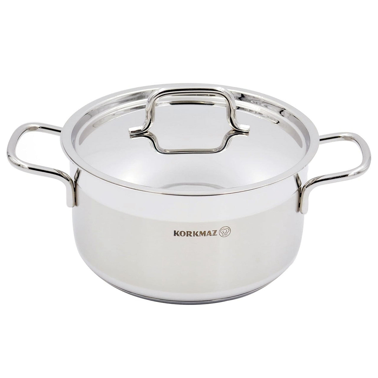 Korkmaz Alfa 2 Piece 4L Stainless Steel Casserole Dish