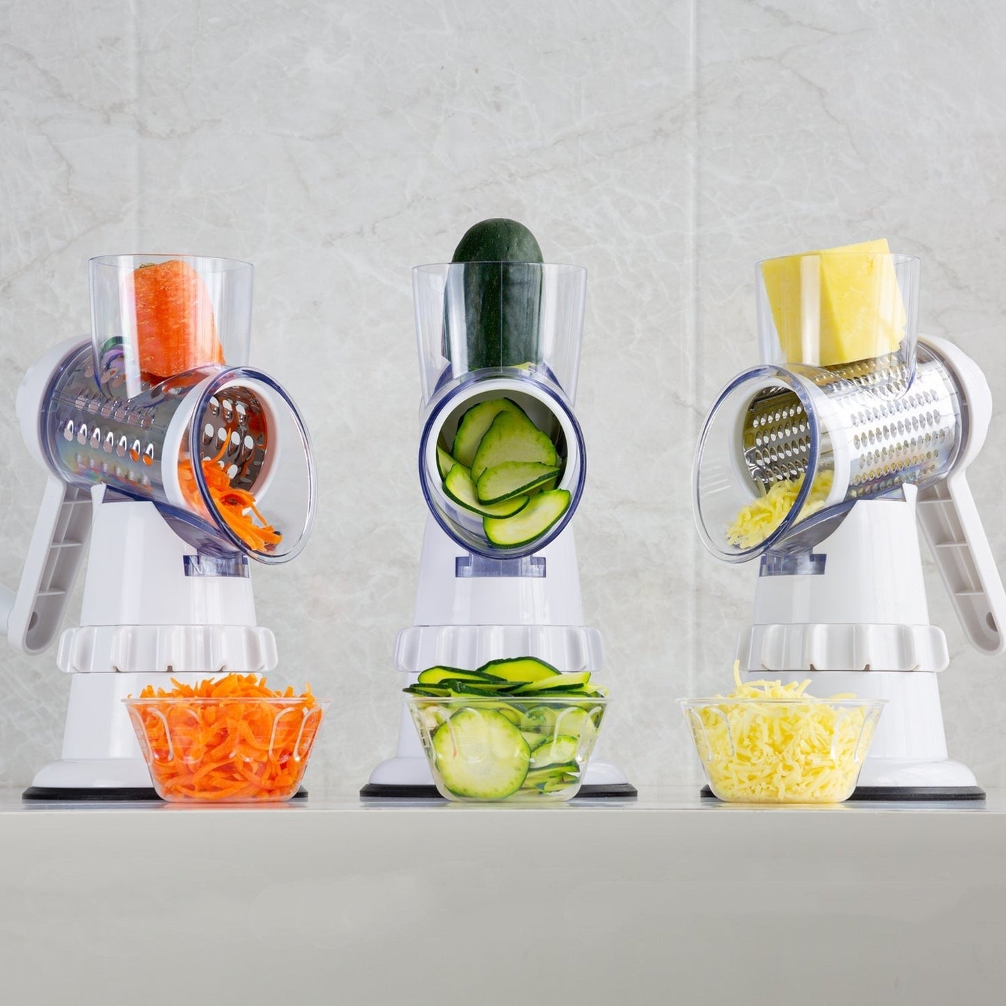 Healthy Prep Duo - Rotary Grater & A Peeler