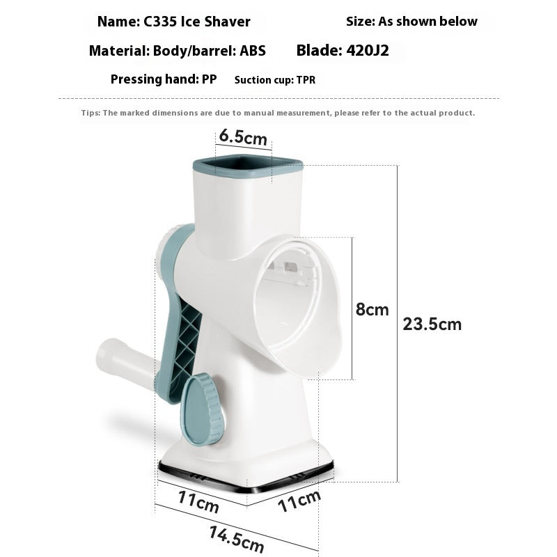 3-in-1 Kitchen Rotary Grater