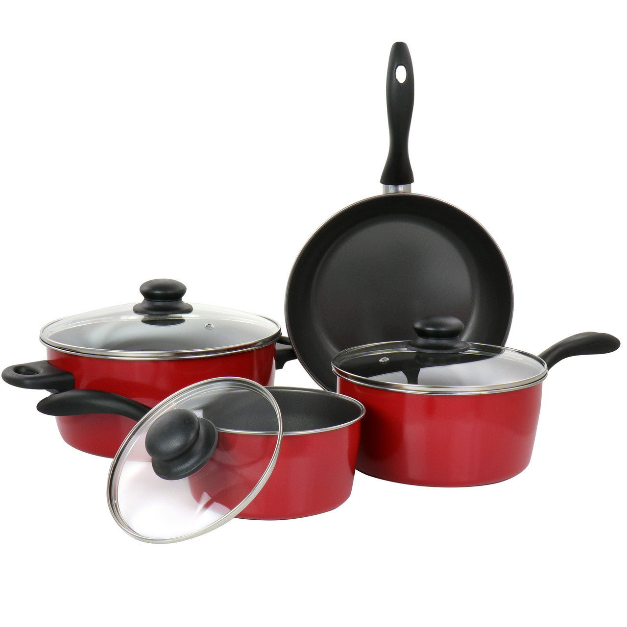 Gibson Armada 7 Piece Nonstick Carbon Steel Set