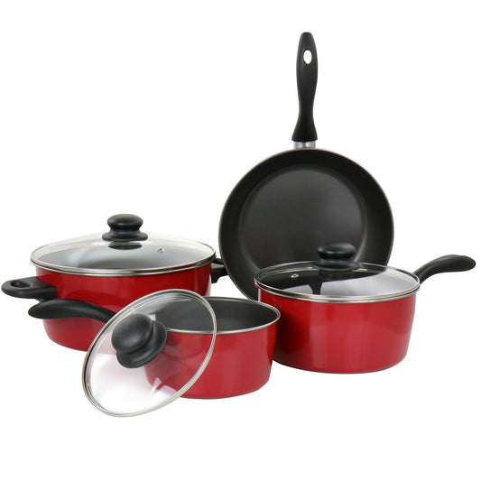 Gibson Armada 7 Piece Nonstick Carbon Steel Set