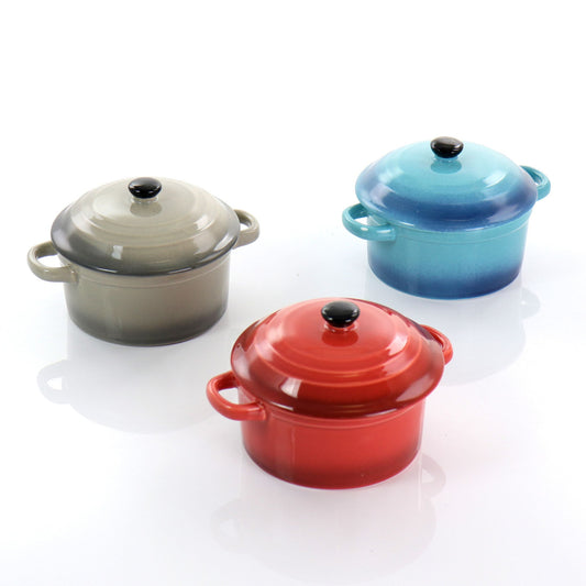 Crock-pot Pembury 3-Piece Stoneware Bake Set's Perfect for both casual dinners and elegant entertaining