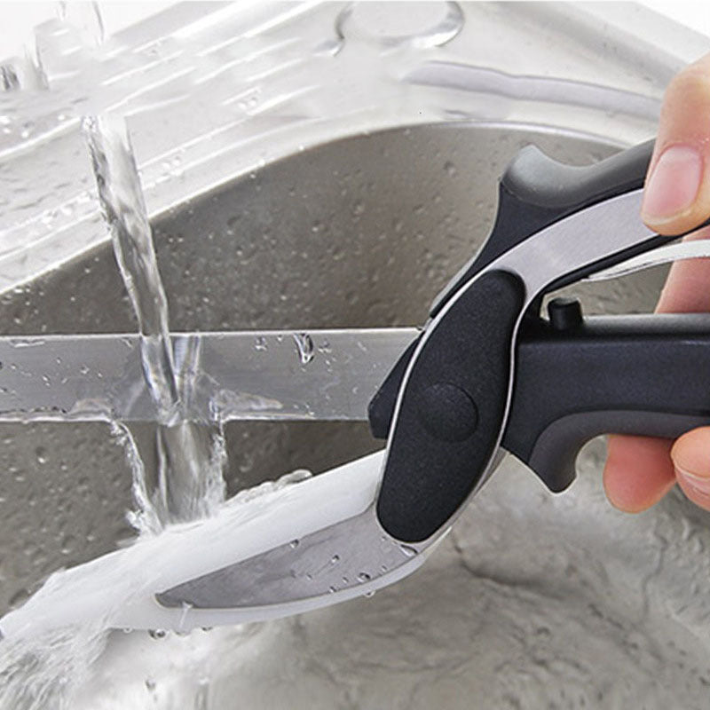 2-in-1 Kitchen Scissors & Knife