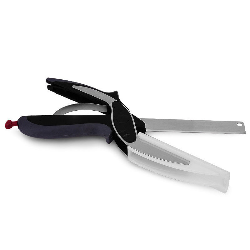 2-in-1 Kitchen Scissors & Knife
