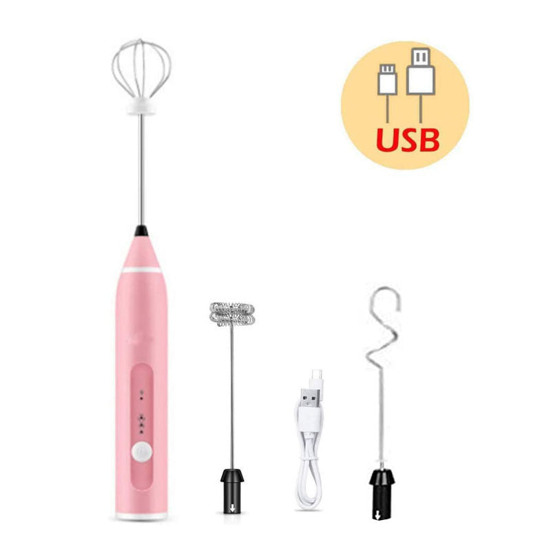 Rechargeable Milk Frother & Mixer