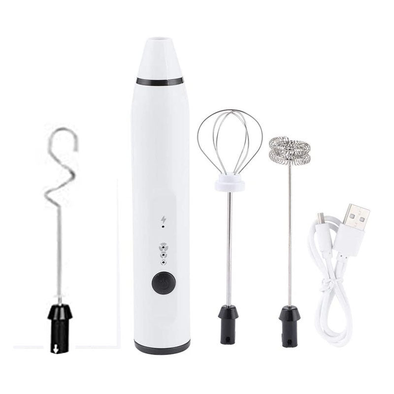 Rechargeable Milk Frother & Mixer