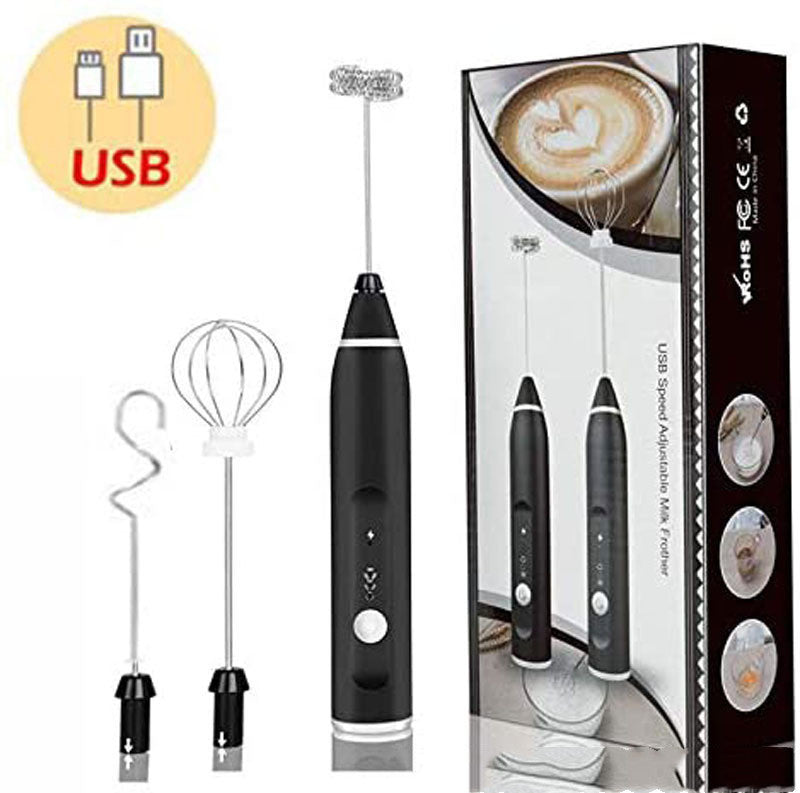 Rechargeable Milk Frother & Mixer