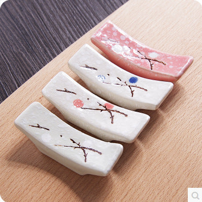 Plum Blossom Ceramic Pillow