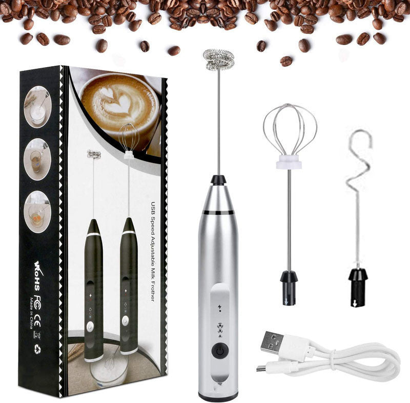 Rechargeable Milk Frother & Mixer
