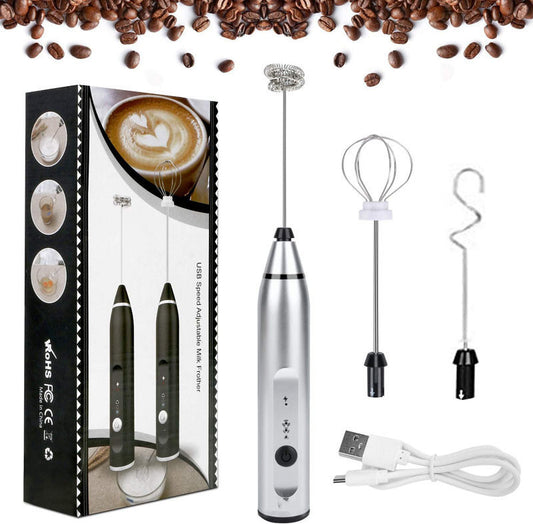 Rechargeable Milk Frother & Mixer