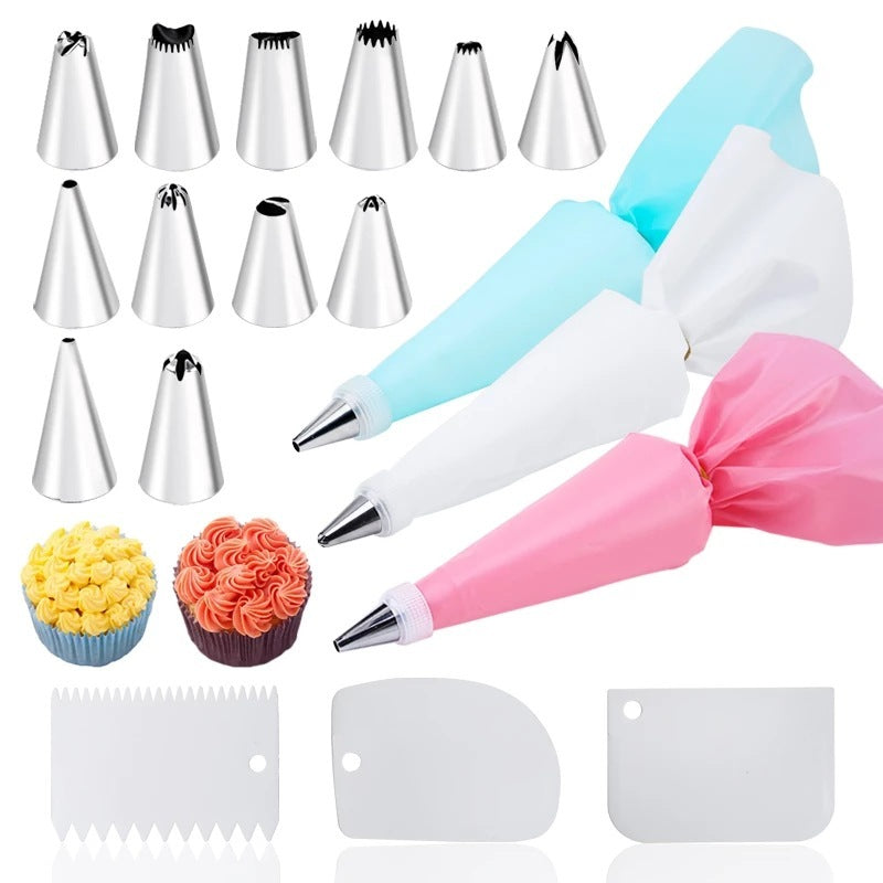 14 Piece Set Cake Decorating Mouth