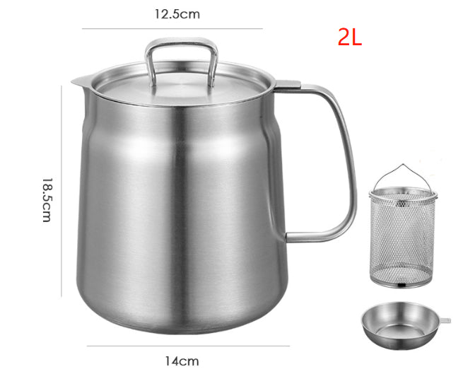 Stainless Steel Oil Filter Fryer
