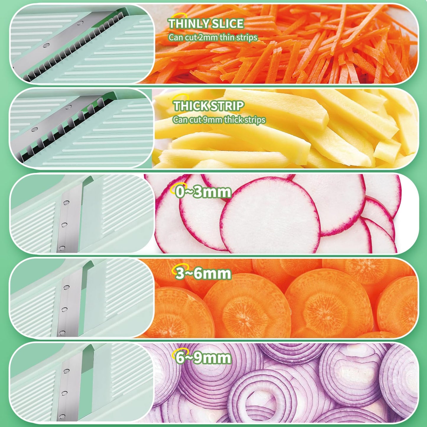 Vegetable Multifunctional  Slicer Julienne