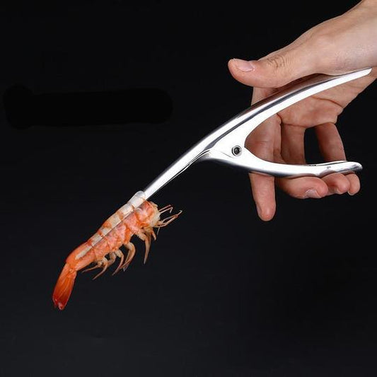  Stainless Steel Shrimp Peeler & Deveiner Tool