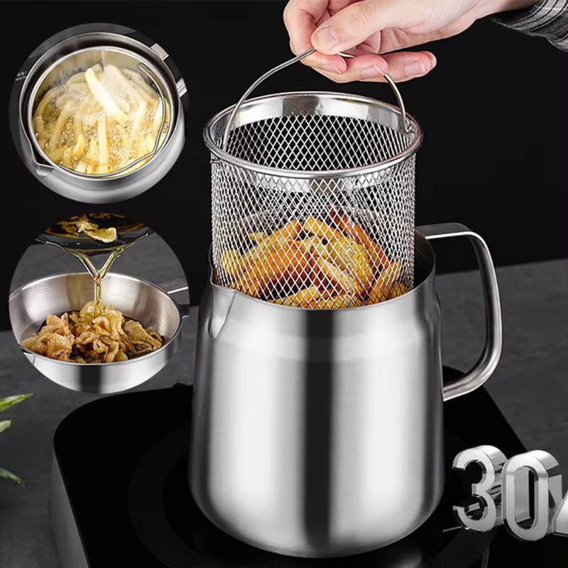 Stainless Steel Oil Filter Fryer
