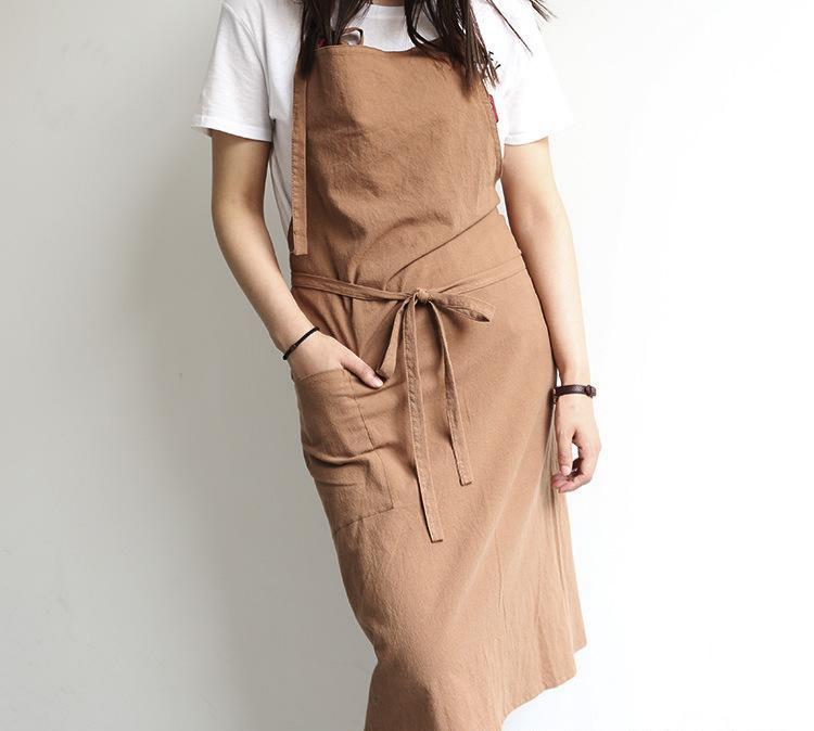Kyoto Linen Kitchen Apron