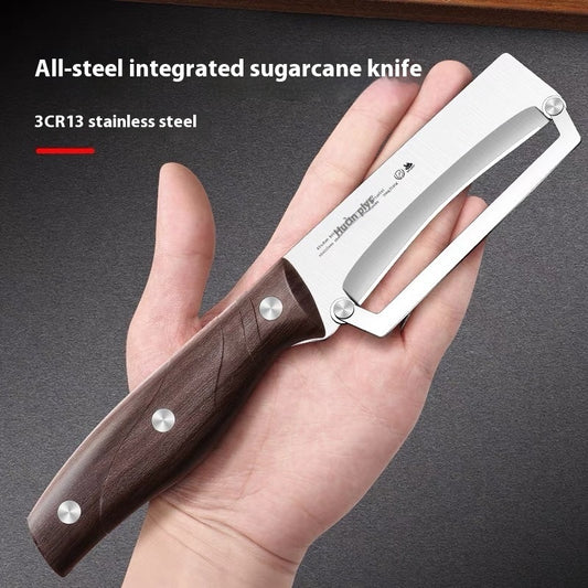 HardLeather Stainless Steel Kitchen Peeler & Knife
