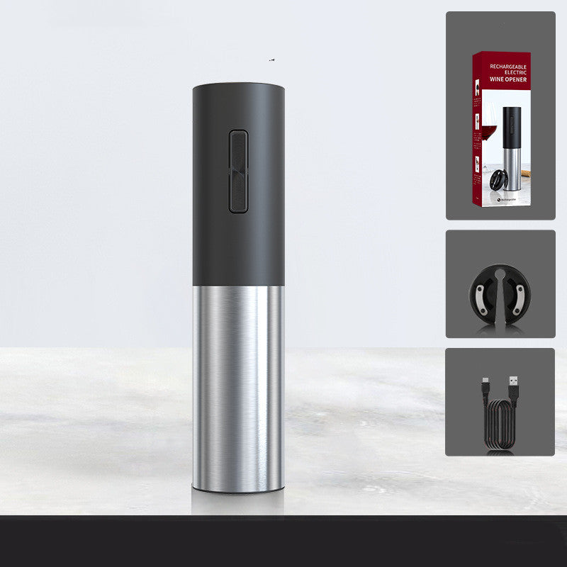 Wine Electric Bottle Opener - 4 In 1 Battery Rechargeable