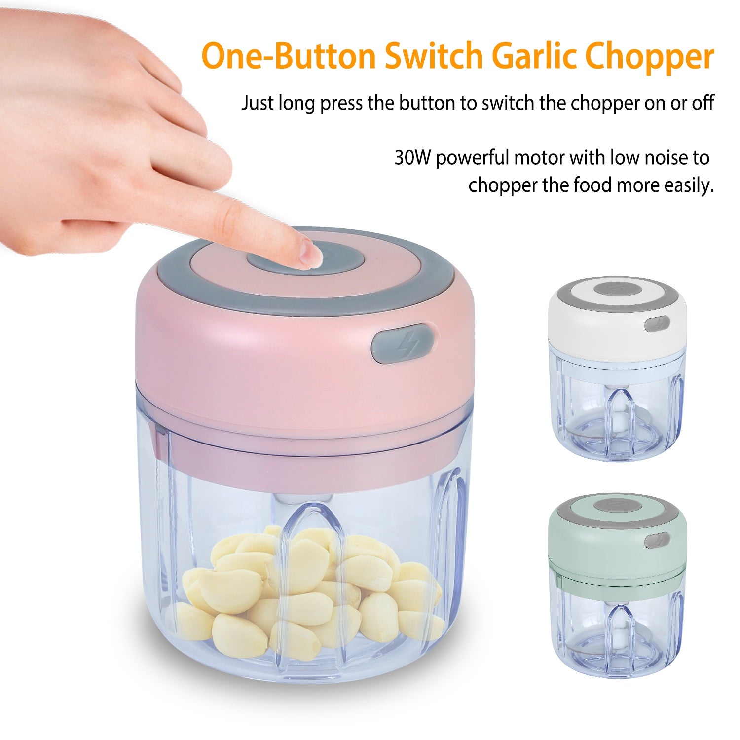 Kitchen & Me Mini Electric Food Chopper