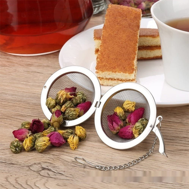 Stainless Steel Tea Ball Does Not Stainless Steel Tea Strainers Filter Screen Package