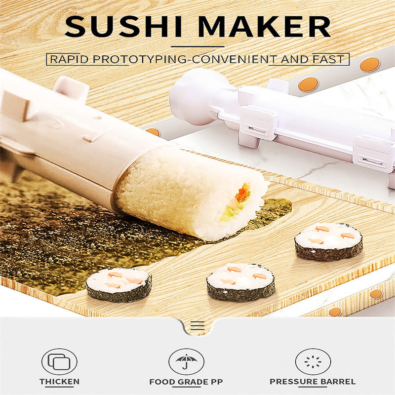 DIY Quick Sushi Maker - Japanese Sushi Roller Kit 🍣