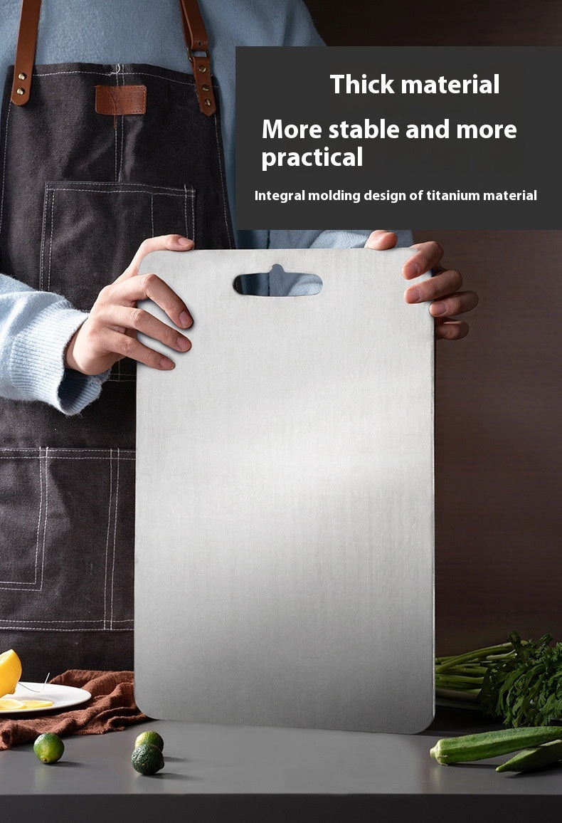 Pure Titanium Thickened Cutting Board