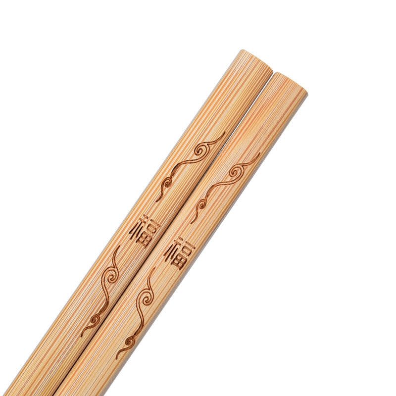 Sora Carved Bamboo Chopsticks