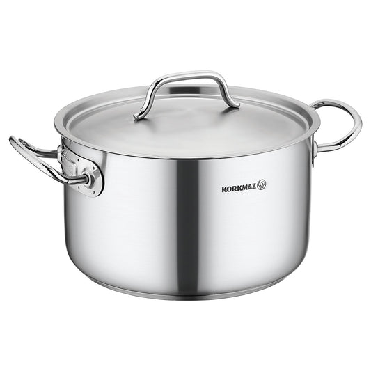 Korkmaz Gastro Proline 2 Liter Stainless Steel Casserole