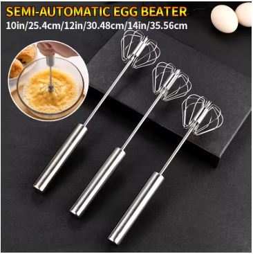 Stainless Steel Egg & Cream Beater