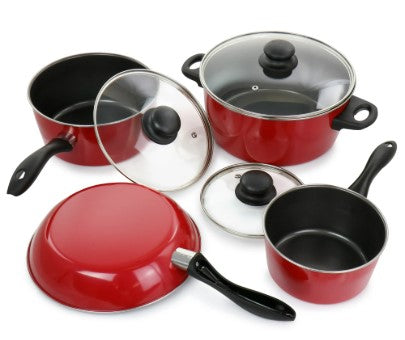 Gibson Armada 7 Piece Nonstick Carbon Steel Set