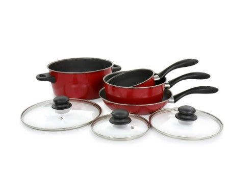 Gibson Armada 7 Piece Nonstick Carbon Steel Set