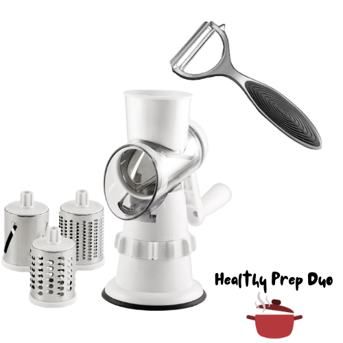 Healthy Prep Duo - Rotary Grater & A Peeler