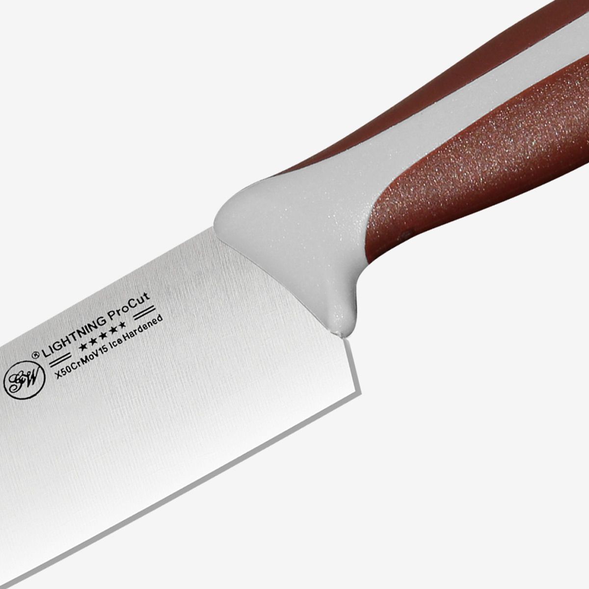 All purpose kitchen knife slicing and dicing — full inner tang, made in Germany