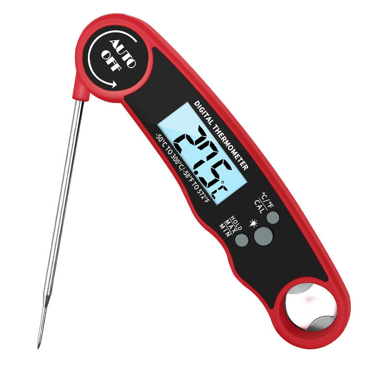 QuickFold Instant-Read Digital Food Thermometer compact folded view for easy storage