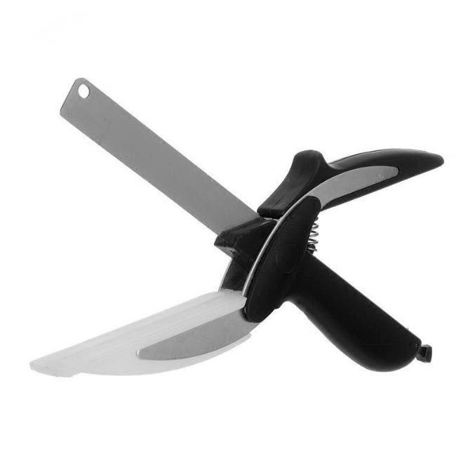 2-in-1 Kitchen Scissors & Knife