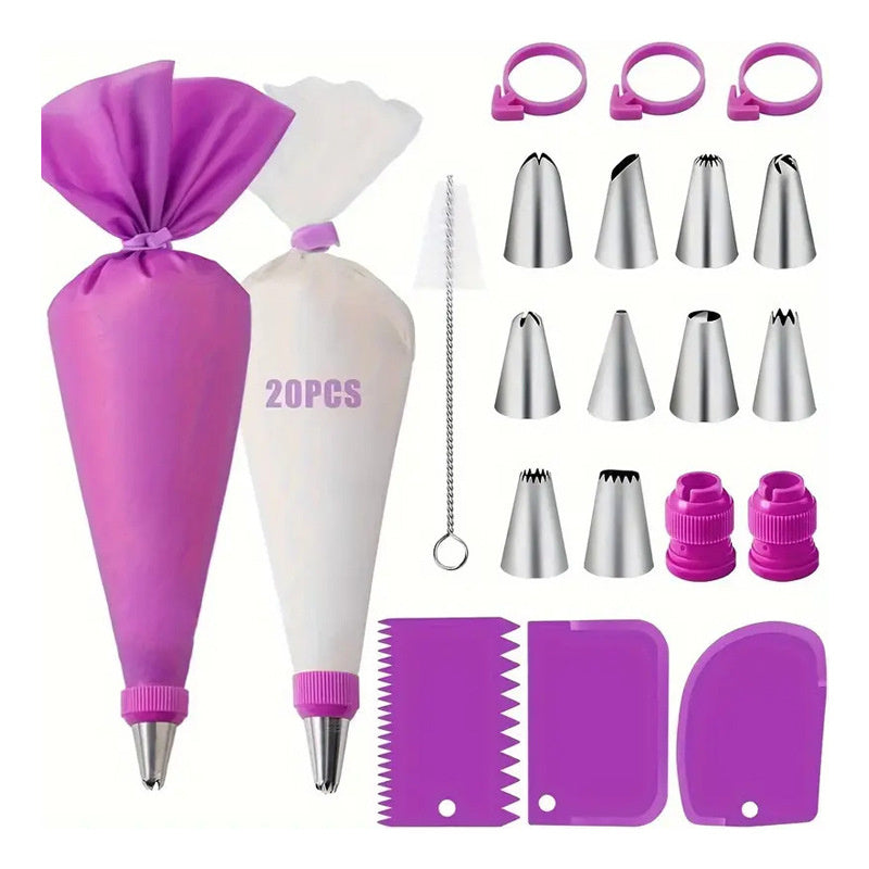 14 Piece Set Cake Decorating Mouth