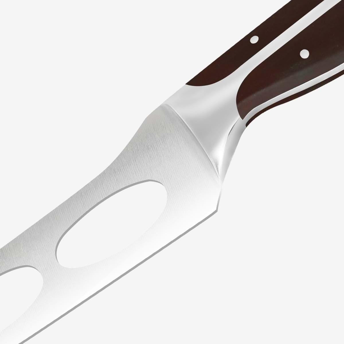 Professional cheese knife with full triple tang — Gunter Wilhelm Premier ProCut